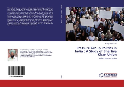 Pressure Group Politics in India : A Study of Bhartiya Kisan Union: Indian Peasant Union