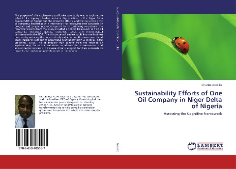 Sustainability Efforts of One Oil Company in Niger Delta of Nigeria: Assessing the Cognitive framework
