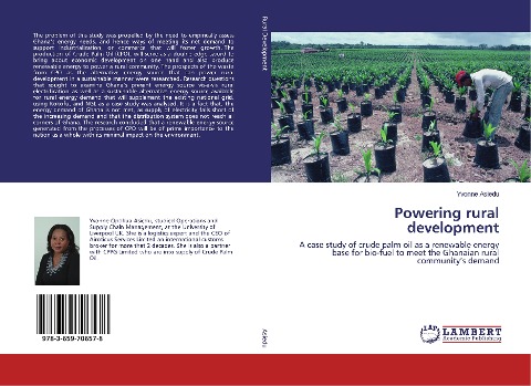 Powering rural development: A case study of crude palm oil as a renewable energy base for bio-fuel to meet the Ghanaian rural communitys demand