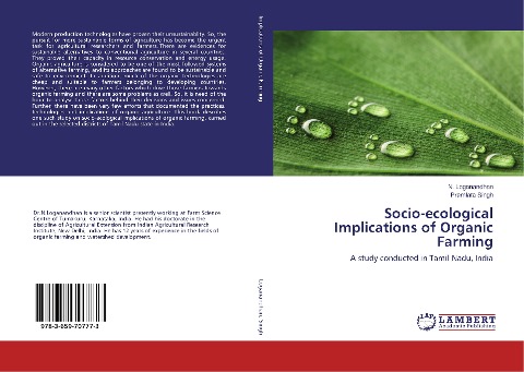 Socio-ecological Implications of Organic Farming: A study conducted in Tamil Nadu, India