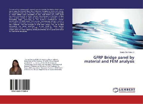 GFRP Bridge panel by material and FEM analysis
