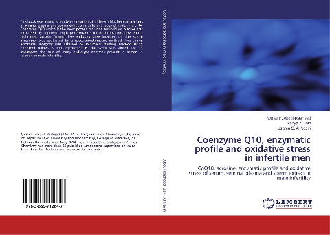 Coenzyme Q10, enzymatic profile and oxidative stress in infertile men: CoQ10, acrosine, enzymatic profile and oxidative stress of serum, seminal plasma and sperm extract in male infertility