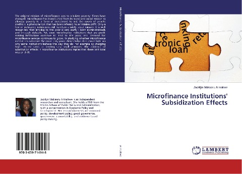 Microfinance Institutions' Subsidization Effects