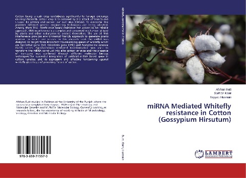 miRNA Mediated Whitefly resistance in Cotton (Gossypium Hirsutum)