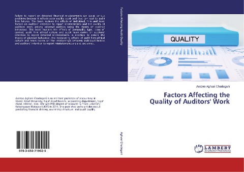 Factors Affecting the Quality of Auditors Work