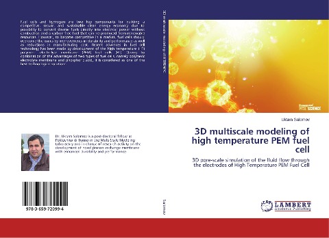 3D multiscale modeling of high temperature PEM fuel cell: 3D pore-scale simulation of the fluid flow through the electrodes of High Temperature PEM Fuel Cell