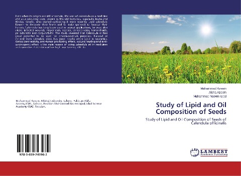 Study of Lipid and Oil Composition of Seeds: Study of Lipid and Oil Composition of Seeds of Calendula officinalis