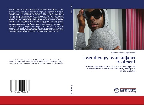 Laser therapy as an adjunct treatment: in the management of acne vulgaris among male undergraduate students of University of Nigeria, Enugu Campus
