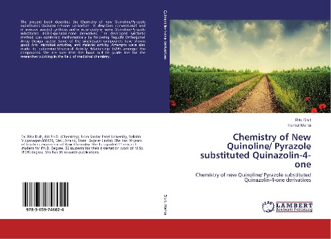 Chemistry of New Quinoline/ Pyrazole substituted Quinazolin-4-one: Chemistry of new Quinoline/ Pyrazole substituted Quinazolin-4-one derivatives