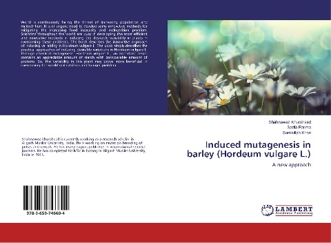 Induced mutagenesis in barley (Hordeum vulgare L.): A new approach