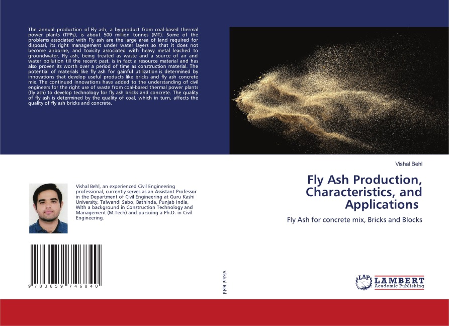 Fly Ash Production, Characteristics, and Applications: Fly Ash for concrete mix, Bricks and Blocks
