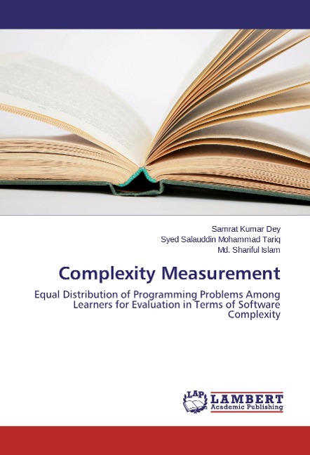 Complexity Measurement: Equal Distribution of Programming Problems Among Learners for Evaluation in Terms of Software Complexity