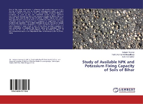 Study of Available NPK and Potassium Fixing Capacity of Soils of Bihar