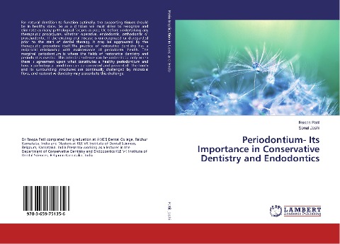 Periodontium- Its Importance in Conservative Dentistry and Endodontics