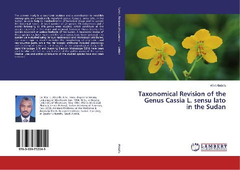 Taxonomical Revision of the Genus Cassia L. sensu lato in the Sudan