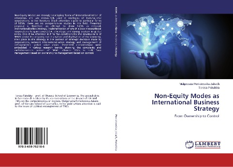 Non-Equity Modes as International Business Strategy: From Ownership to Control