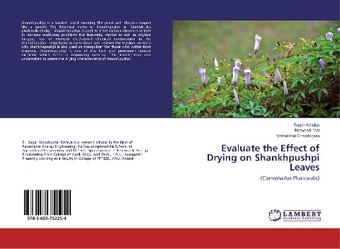 Evaluate the Effect of Drying on Shankhpushpi Leaves: (Convolvulus Pluricaulis)