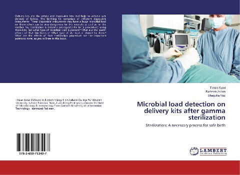 Microbial load detection on delivery kits after gamma sterilization: Sterilization: A necessary process for safe birth
