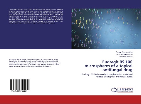 Eudragit RS 100 microspheres of a topical antifungal drug: Eudragit RS 100-based microspheres for sustained release of a topical antifungal agent