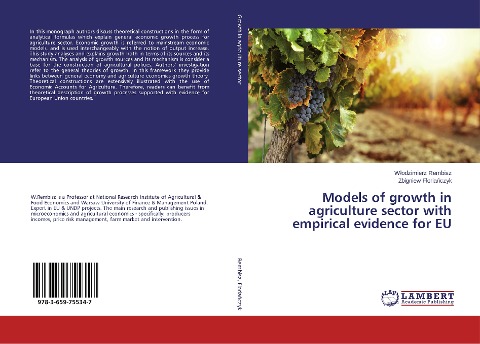 Models of growth in agriculture sector with empirical evidence for EU