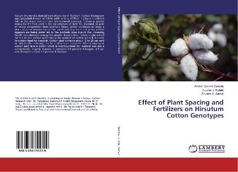 Effect of Plant Spacing and Fertilizers on Hirsutum Cotton Genotypes