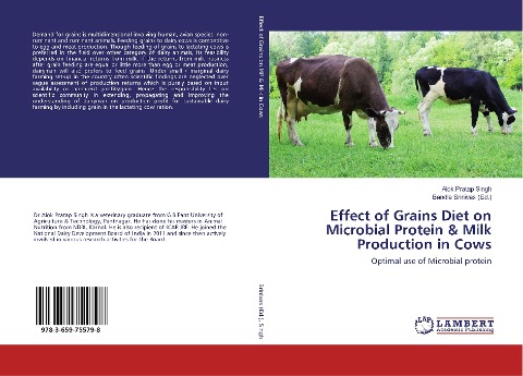 Effect of Grains Diet on Microbial Protein & Milk Production in Cows: Optimal use of Microbial protein