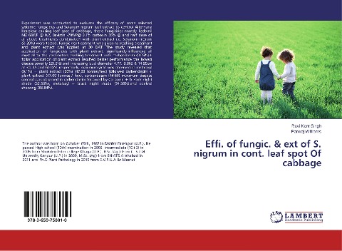 Effi. of fungic. & ext of S. nigrum in cont. leaf spot Of cabbage