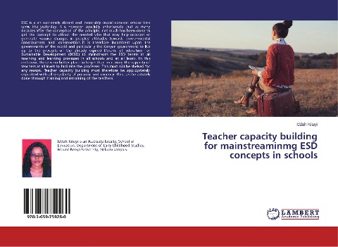 Teacher capacity building for mainstreaminmg ESD concepts in schools