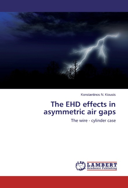 The EHD effects in asymmetric air gaps: The wire - cylinder case