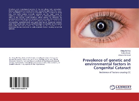 Prevalence of genetic and environmental factors in Congenital Cataract: Incidence of factors causing CC