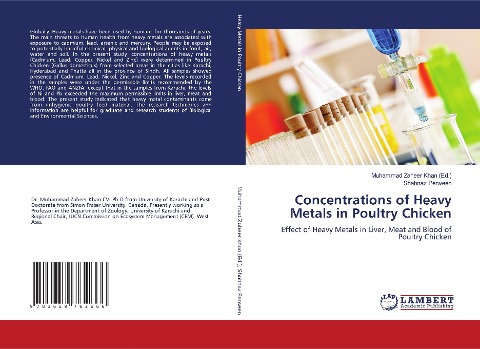 Concentrations of Heavy Metals in Poultry Chicken: Effect of Heavy Metals in Liver, Meat and Blood of Poultry Chicken