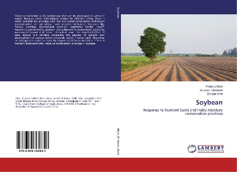 Soybean: Response to Nutrient levels and insitu moisture conservation practices