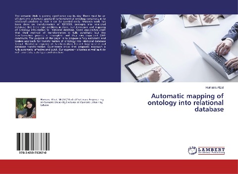 Automatic mapping of ontology into relational database