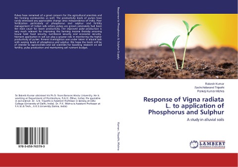 Response of Vigna radiata L. to application of Phosphorus and Sulphur: A study in alluvial soils