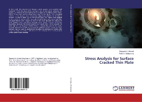 Stress Analysis for Surface Cracked Thin Plate