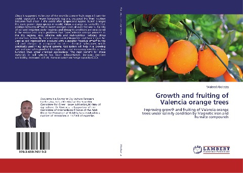 Growth and fruiting of Valencia orange trees: Improving growth and fruiting of Valencia orange trees under salinity condition by Magnetic iron and humate compounds