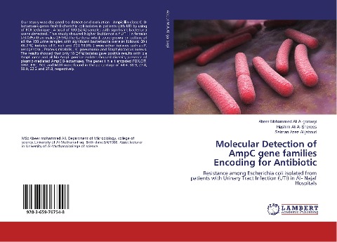 Molecular Detection of AmpC gene families Encoding for Antibiotic: Resistance among Escherichia coli isolated from patients with Urinary Tract Infection (UTI) in Al- Najaf Hospitals