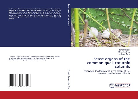 Sense organs of the common quail coturnix coturnix: Embryonic development of sense organs of the common quail coturnix coturnix
