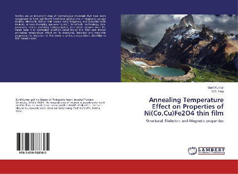 Annealing Temperature Effect on Properties of Ni(Co,Cu)Fe2O4 thin film: Structural, Dielectric and Magnetic properties