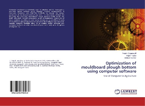 Optimization of mouldboard plough bottom using computer software: Use of Computer in Agriculture