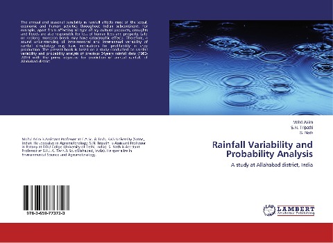 Rainfall Variability and Probability Analysis: A study at Allahabad district, India