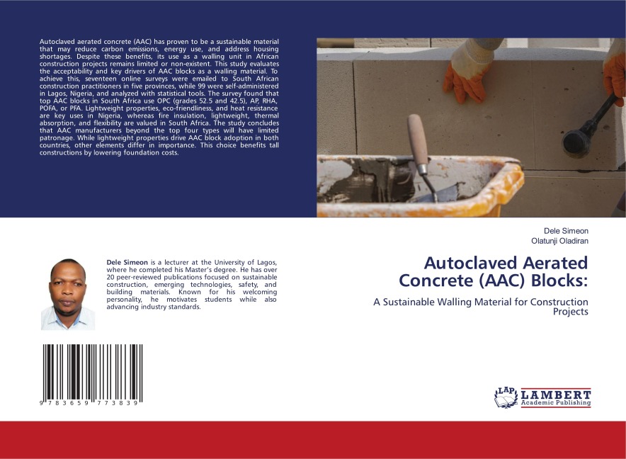 Autoclaved Aerated Concrete (AAC) Blocks:: A Sustainable Walling Material for Construction Projects