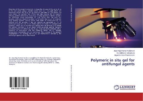 Polymeric in situ gel for antifungal agents