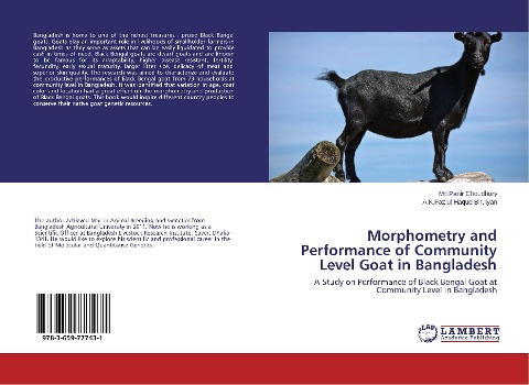Morphometry and Performance of Community Level Goat in Bangladesh: A Study on Performance of Black Bengal Goat at Community Level in Bangladesh