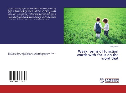 Weak forms of function words with focus on the word that
