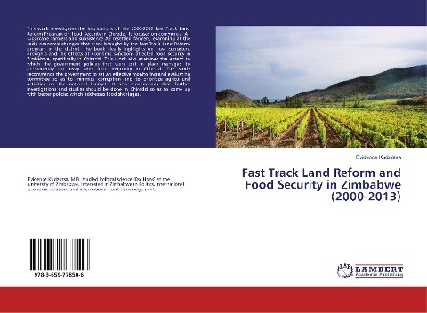 Fast Track Land Reform and Food Security in Zimbabwe (2000-2013)