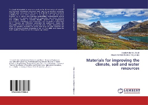 Materials for improving the climate, soil and water resources
