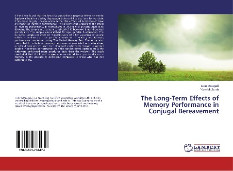 The Long-Term Effects of Memory Performance in Conjugal Bereavement