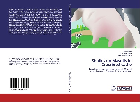 Studies on Mastitis in Crossbred cattle: Prevalence, Haemato-biochemical, Mineral alterations and Therapeutic management