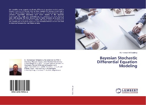 Bayesian Stochastic Differential Equation Modeling